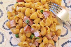 Creamy Pasta with Sausage and Peas