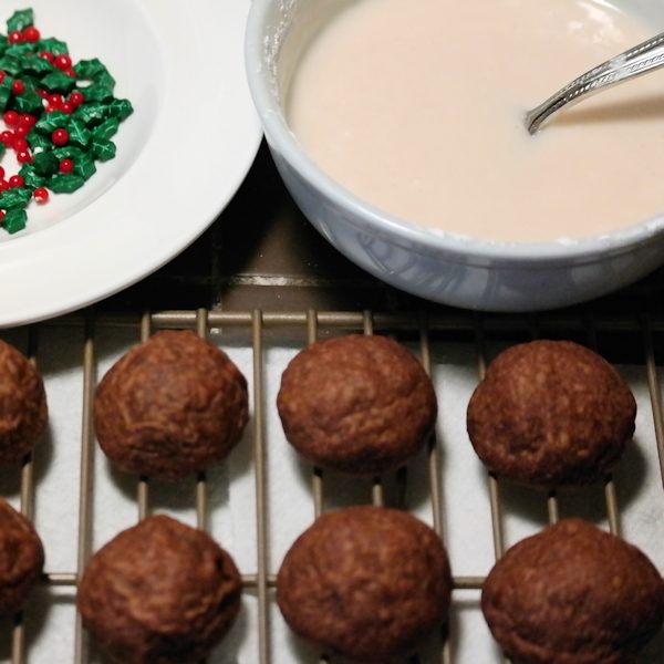 Christmas Pudding Bon-Bons